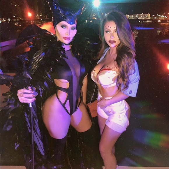 Maleficent Custom Sexy Halloween Costume - Picture 3 of 4